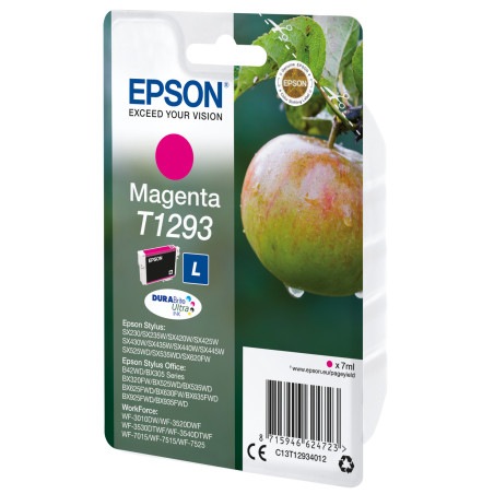 Cartucho tinta epson t129340 magenta 11.2ml sx420w -  sx425w - sx525wd - sx620fw - b42wd - bx305f - bx305fw - bx320fw - bx525wd 