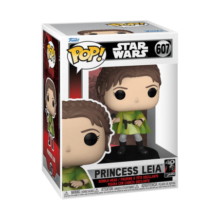 Funko pop star wars retorno del jedi 40 aniversario princesa leia 70747