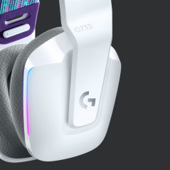 Logitech G 981-000883 cuffia e auricolare Wireless A Padiglione Gaming Bianco