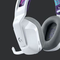 Logitech G 981-000883 cuffia e auricolare Wireless A Padiglione Gaming Bianco