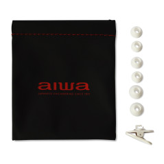 Aiwa ESTM-500WT cuffia e auricolare Cablato In-ear MUSICA Bianco
