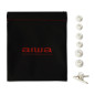 Auriculares aiwa estm - 500wt jack 3.5mm blanco