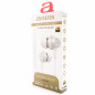 Auriculares aiwa estm - 500wt jack 3.5mm blanco