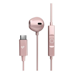 Energy Sistem EasyPods Auricolare Cablato In-ear Musica e Chiamate USB tipo-C Rose Gold