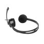 Auriculares natec canary con microfono negros