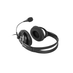 NATEC Bear 2 Auricolare Cablato A Padiglione Nero