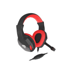 GENESIS Argon 110 Auricolare Cablato A Padiglione Gaming Nero, Rosso