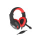 Auriculares gaming genesis argon 110 mini jack rojos
