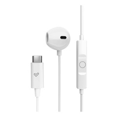 Energy Sistem EasyPods Auricolare Cablato In-ear Musica e Chiamate USB tipo-C Bianco