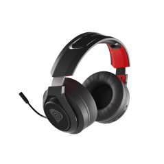 GENESIS Selen 400 Auricolare Con cavo e senza cavo A Padiglione Gaming Nero, Rosso