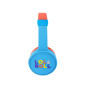 Auriculares micro energy sistem lol&roll pop blue supraural - bt 5.1 - jack 3.5mm - multiplataforma