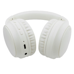 CoolBox AIR-40 Auricolare Con cavo e senza cavo A Padiglione Musica e Chiamate USB tipo-C Bluetooth Beige