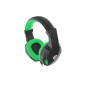 Auriculares gaming genesis argon 100 verdes