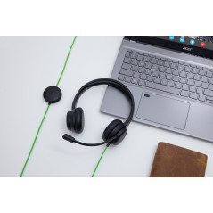 Acer GP.HDS11.01N cuffia e auricolare Cablato A Padiglione Musica e Chiamate Nero