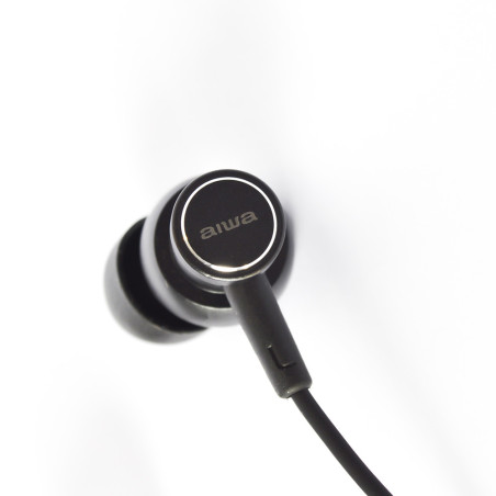 Auriculares aiwa estm - 500 negro