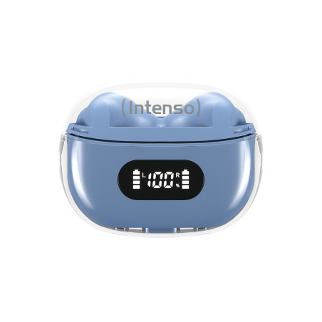 Auriculares bluetooth intenso buds plus tws anc+enc azul