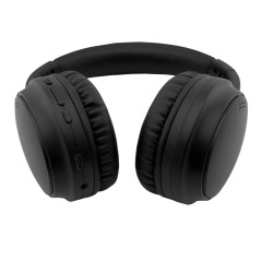 CoolBox AIR-40 Auricolare Con cavo e senza cavo A Padiglione Musica e Chiamate USB tipo-C Bluetooth Nero