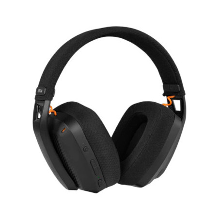 Auriculares gaming krom kanji inalambrico negro