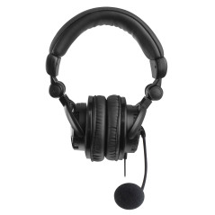 Ewent EW3564 cuffia e auricolare Cablato A Padiglione Musica e Chiamate Nero