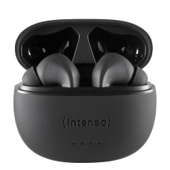 Intenso Black Buds T300A Cuffie True Wireless Stereo (TWS) In-ear Chiamate Musica Sport Tutti i giorni USB tipo-C Bluetooth Nero