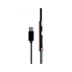 Muvit M1C Auricolare Cablato In-ear Musica e Chiamate USB tipo-C Nero