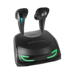 Mars Gaming MHIULTRA cuffia e auricolare Wireless In-ear MUSICA USB tipo-C Bluetooth Nero