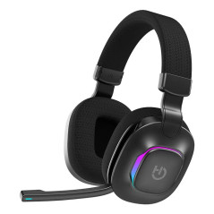 Hiditec VORTEX Auricolare Con cavo e senza cavo A Padiglione Gaming USB tipo-C Bluetooth Nero