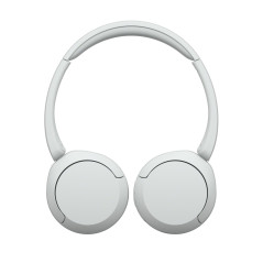 Sony Cuffie Bluetooth wireless WH-CH520 - Durata della batteria fino a 50 ore con ricarica rapida, stile on-ear - Bianco