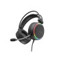 Auriculares gaming genesis neon 613 mini jack usb tipo a negros