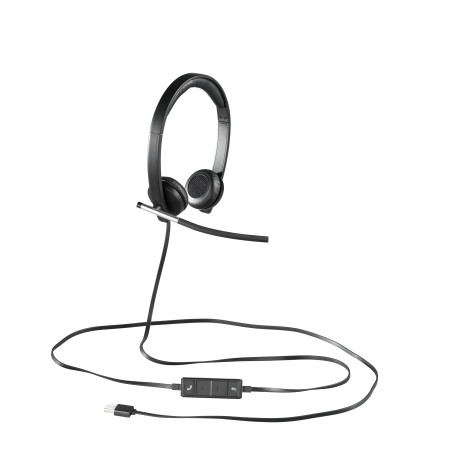 Auriculares con microfono logitech headset h650e stereo