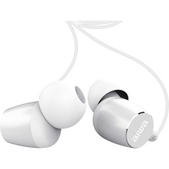 Aiwa ESTM-30WT cuffia e auricolare Cablato In-ear Chiamate Musica Sport Tutti i giorni Bianco