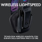 Auriculares con microfono logitech g g535 gaming wireless inalambrico negro