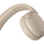 Auriculares sony wh - ch520 beige