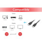 Cable equip displayport a displayport - 4k - 2m