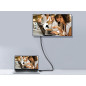 Cable equip displayport a displayport - 4k - 2m