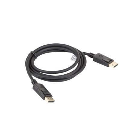 Cable lanberg displayport macho macho 4k negro 1.8m