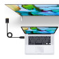 Cable displayport a vga nanocable 2m negro -  macho - macho