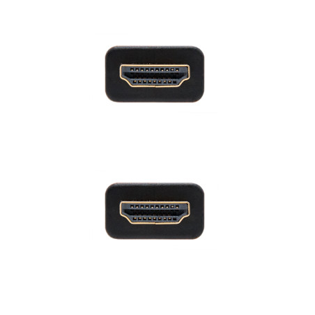 Nanocable 10.15.3710 cavo HDMI 10 m HDMI tipo A (Standard) Nero