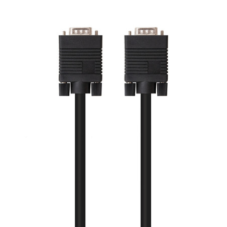 Cable svga hdb15 nanocable 1.8m -  macho - macho -  negro