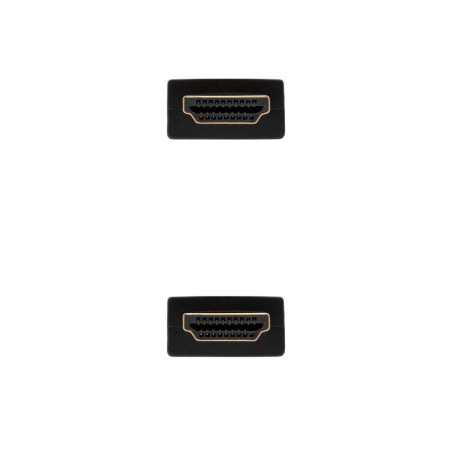 Nanocable 10.15.1810 cavo HDMI 10 m HDMI tipo A (Standard) Nero