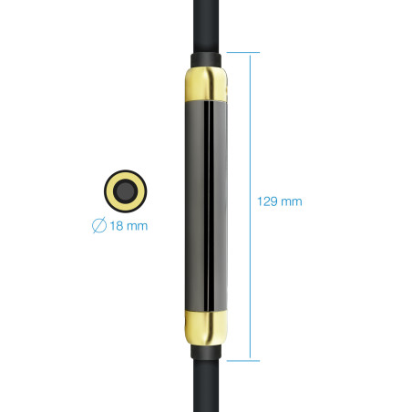 Cable hdmi 2.0 nanocable 4k 25m -  macho - macho -  negro