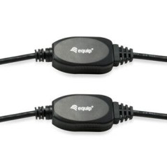 Equip 133348 cavo USB USB 3.2 Gen 1 (3.1 Gen 1) 15 m USB A Nero