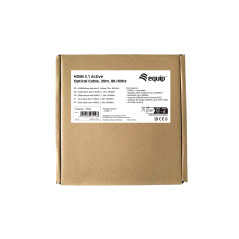 Equip 119452 Cavo ottico attivo HDMI 2.1, 20 m, 8K 60Hz, 4K 120Hz