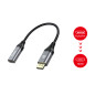 Cable displayport a hdmi equip 1.2 4k macho - hembra 0.15m