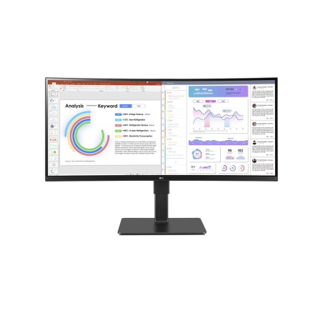 34bq77qc 34 pulgadas 21:9 3440 x 1440 5ms hdmi displayport usb - c altavoces reg. altura
