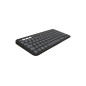 Teclado + mouse logitech pebble 2 combo inalambrico negro