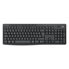 Logitech 920-012071 tastiera Mouse incluso Ufficio RF senza fili + Bluetooth QWERTY Spagnolo Grafite