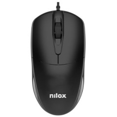 Nilox NXKME0011 tastiera Mouse incluso Ufficio USB Spagnolo Nero