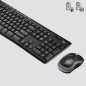 Teclado + mouse logitech mk270 wireless inalambrico ingles
