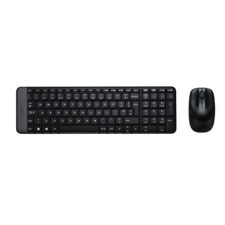 Teclado + mouse logitech mk220 wireless inalambrico ingles (eeuu)